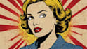 draw pop art or roy lichtenstein style