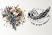 create arabic and persian minimal calligraphy tattoo
