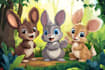 draw cute cartoon animal character