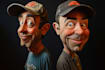 create bighead cartoon caricature from your photo
