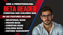 beta read your christians book, spiritual novel, cozy mystery, psychology book