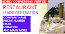 do b2b restaurant leads in 24 hours email list contact list