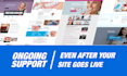 design dental website, healthcare website, hospital website