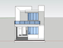 create sketchup 3d model architectural