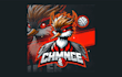 make unique eared grebe mascot logo with vibrant colors