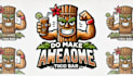 do make awesome unique tiki ber mascot logo design with company