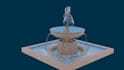 realistic 3d simulation water, liquid, fluid simulation vfx, fx in houdini