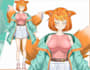 draw and rig live2d vtuber model, 2d vtuber model, anime vtuber commission