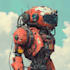 make a mecha robot illustrations