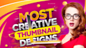 design amazing youtube thumbnail