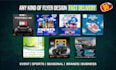 design amazing flyers and posters