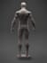 anatomical 3d human model, texture,fix stl file,statue, gcode 3d printable model