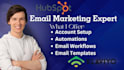 setup automated email marketing workflows, email templates on klaviyo hubspot