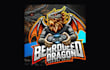 do amazing bearded dragon mascot logo in high definition