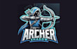 do amazing archer shadow mascot logo with new concepts