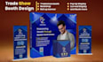 design trade show booth design backdrop exhibition tradeshow banner booth design