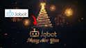create a royal gold new year logo reveal animation