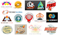 design modern versatile icon logo