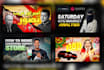 design instagram posts, fiverr gig thumbnails, tech packs
