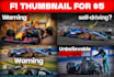 make youtube thumbnail for f1 channel