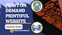 design fashion website luxury website print on demand tshirt printfy printiful