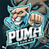 make puma mascot logo design with your choice