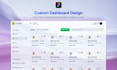 design figma landing pages, apps and dashboards