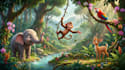 create stunning ai animated stories, ai video art, 3d cartoon for kids