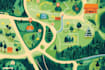 design a isometric 2d event map or illustrated maps