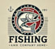 do make an modern fishing logo