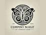 design amazing butterfly logo