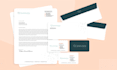 design premium business stationery