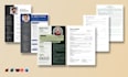 craft teacher, lecturer, professor, graduate and phd resume or cv