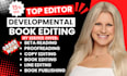 developmental book editor for KDP paperback formatting  kindle ebook formatting