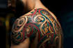 design an average calligraphy tattoo