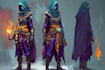 do character design, concept art or comic character nft