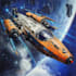 make best sci fi art spaceship or any design for you