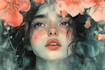 draw digital watercolor illustration