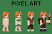 pixel art 2d animation spritesheet 2d character animation 2d game character art
