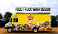 do unique custom food truck wrap, food truck design, truck wrap