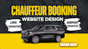 design limousine, chauffeur and taxi booking website
