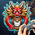 do make asian dragon mascot logo design with 1day delivery