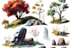 environment concept  art landscape design
