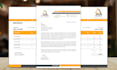 do letterhead invoice receipt form price list editable template design