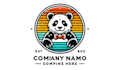 do make an modern custom panda logo