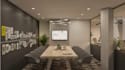 design office interior in details