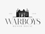 design historic buildings and mansions logo