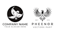 make high quality falcon phoenix logo