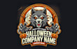 create halloween werewolf mascot logo within 12 hours