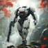 draw an awesome mecha robot art